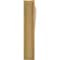 Ekena Millwork 7 1/2-in W x 40-in D x 40-in H Balboa Slat Rough Cedar Woodgrain TimberThane Outlooker, Primed Tan OUTUR075X40X40BOA24RCPR - alternate 2